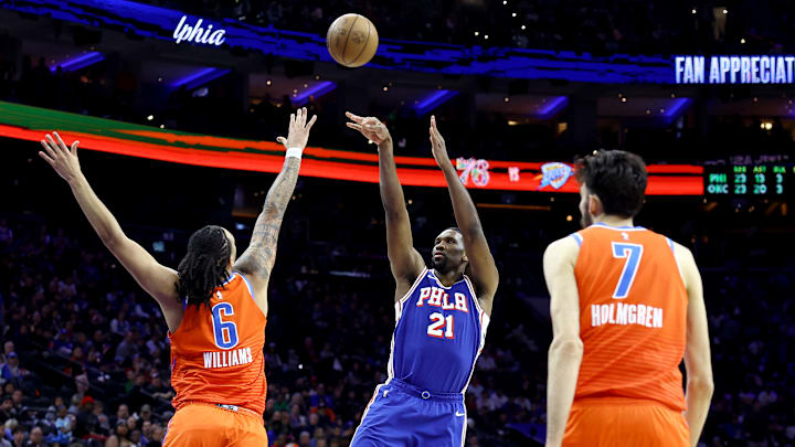 Oklahoma City Thunder v Philadelphia 76ers
