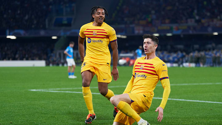 SSC Napoli v FC Barcelona: Round of 16 First Leg - UEFA Champions League 2023/24