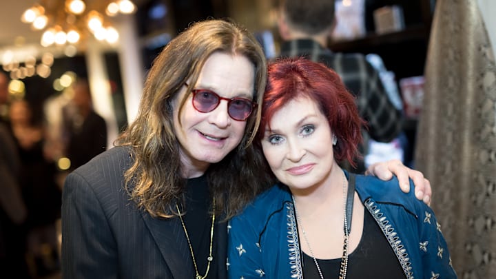 Ozzy Osbourne and Sharon Osbourne