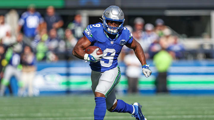 Kenneth Walker III of the Seattle Seahawks