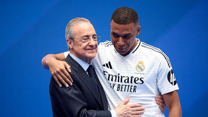 Real Madrid Unveils New Signing Kylian Mbappe