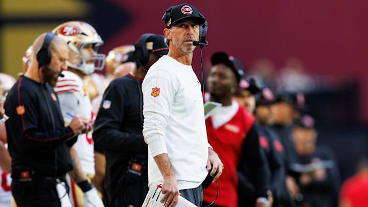 San Francisco 49ers head coach Kyle Shanahan