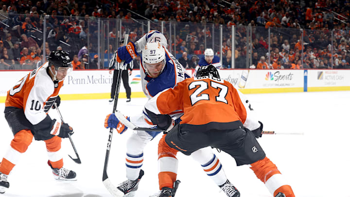 Edmonton Oilers v Philadelphia Flyers