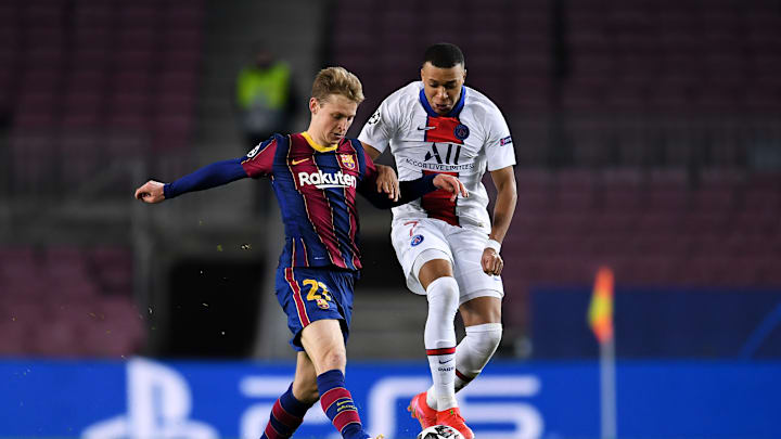 The Barcelona players at risk for the return leg in Spain against PSG / David Ramos/GettyImages