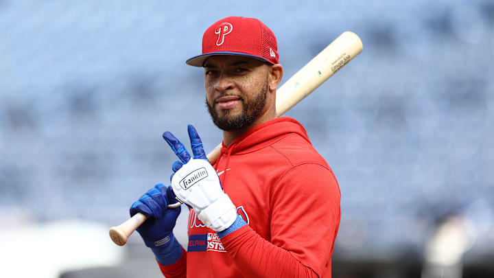 Philadelphia Phillies infielder Edmundo Sosa could be heading toward a drastic drop in playing time this season. 