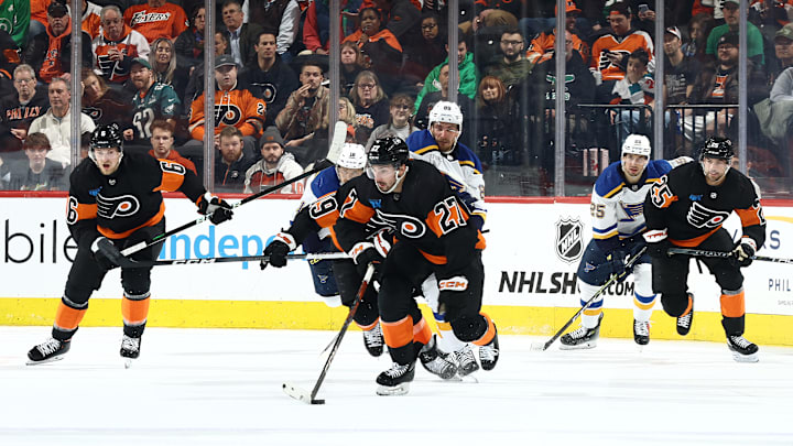 St Louis Blues v Philadelphia Flyers