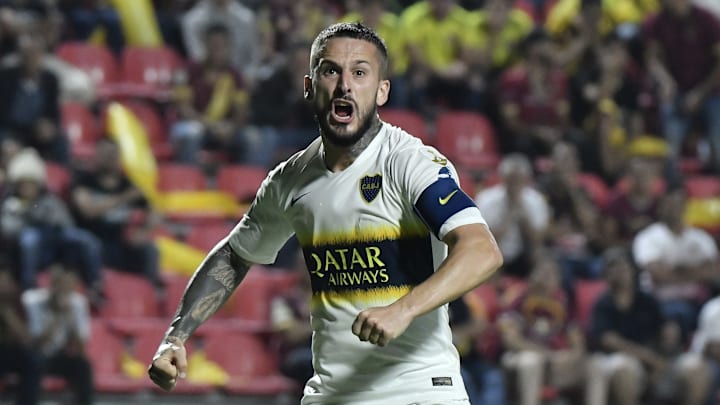 Gol de Benedetto en Boca