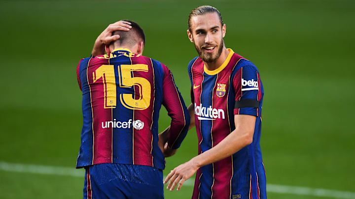 Oscar Mingueza, Clement Lenglet