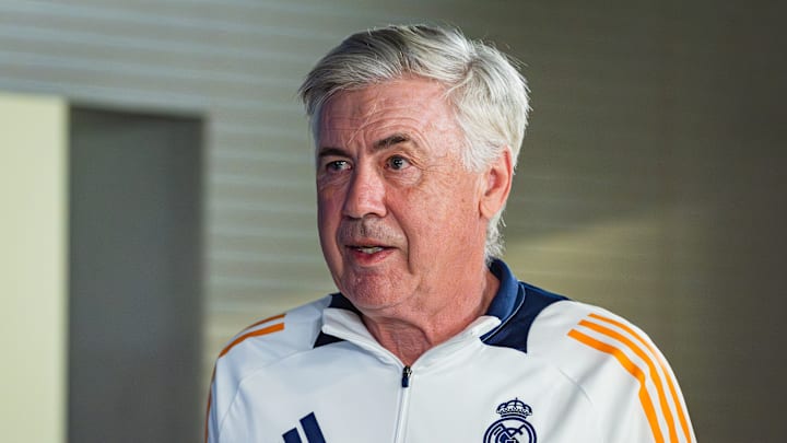 Real Madrid C.F. Training And Press Conference - UEFA Champions League 2024/25 League Knockout Real Madrid C.F. Training And Press Conference - UEFA Champions League 2024/25 League Knockout