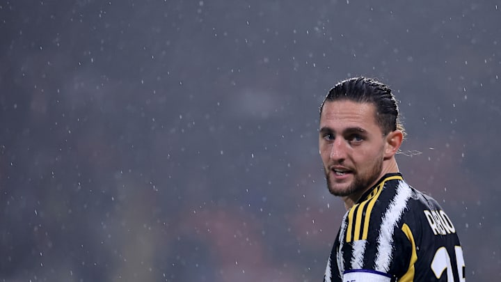 Adrien Rabiot sur le banc face au Genoa