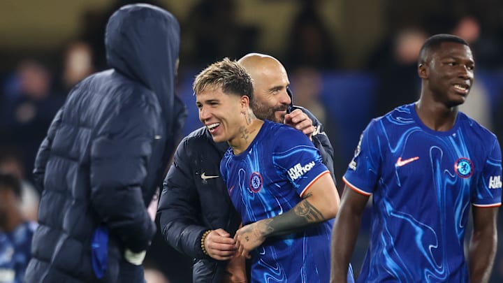 Les Blues d'Enzo Maresca.