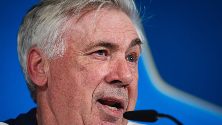 Carlo Ancelotti en conférence de presse