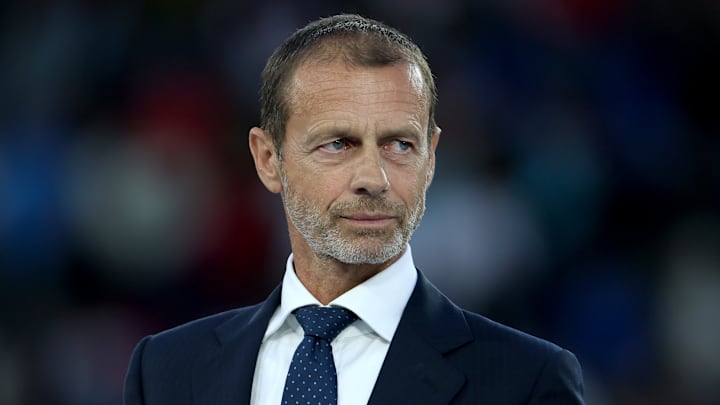 Aleksander Čeferin est toujours le président de l'UEFA.