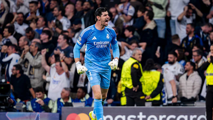 Courtois a réalisé deux parades décisives mercredi soir contre Chelsea