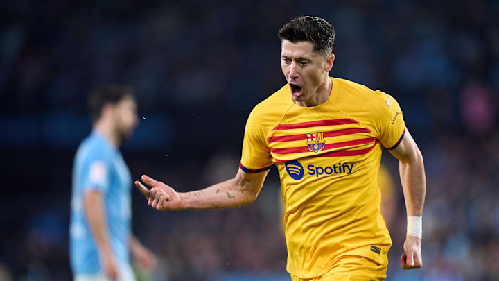 Lewandowski voltou a emplacar uma boa exibição pelo Barcelona