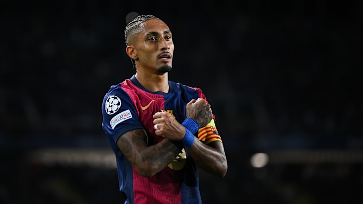 Raphinha é um dos destaques do Barcelona em 2024