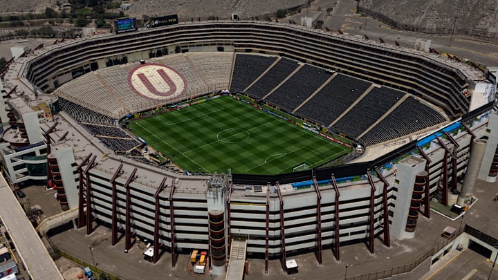 Estádio Monumental, em Lima, é o palco da decisão Estádio Monumental, em Lima, é o palco da decisão