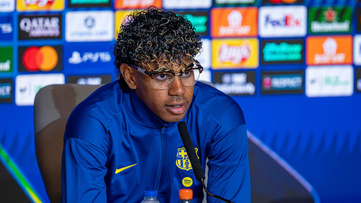 FC Barcelona Training Session And Press Conference - UEFA Champions League 2025/26 Quarter-Final