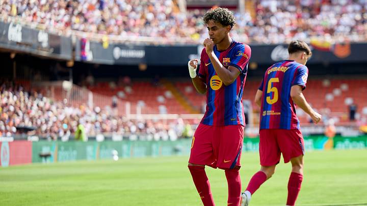 Valencia CF v FC Barcelona - LaLiga EA Sports 2026/27 Valencia CF v FC Barcelona - LaLiga EA Sports 2026/27