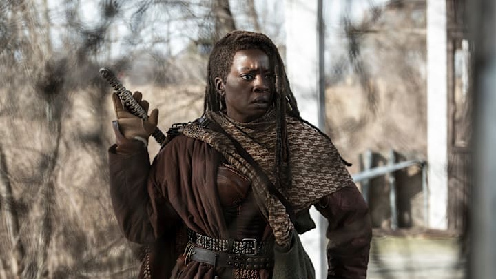Danai Gurira as Michonne - The Walking Dead: The Ones Who Live _ Season 1, Episode 1 - Photo Credit: Gene Page/AMC