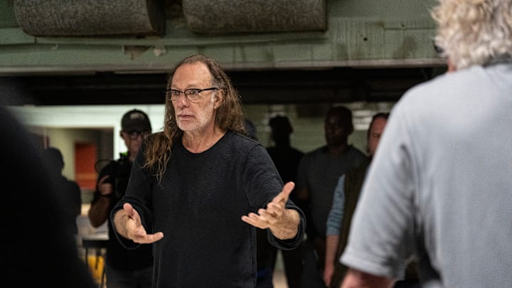 BTS, Executive Producer Greg Nicotero - Guts & Glory _ Season 1 - Photo Credit: Curtis Bonds Baker/AMC