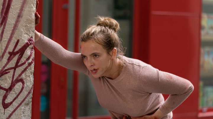 Jodie Comer as Villanelle - Killing Eve _ Season 2, Episode 1 - Photo Credit: Aimee Spinks/BBCAmerica