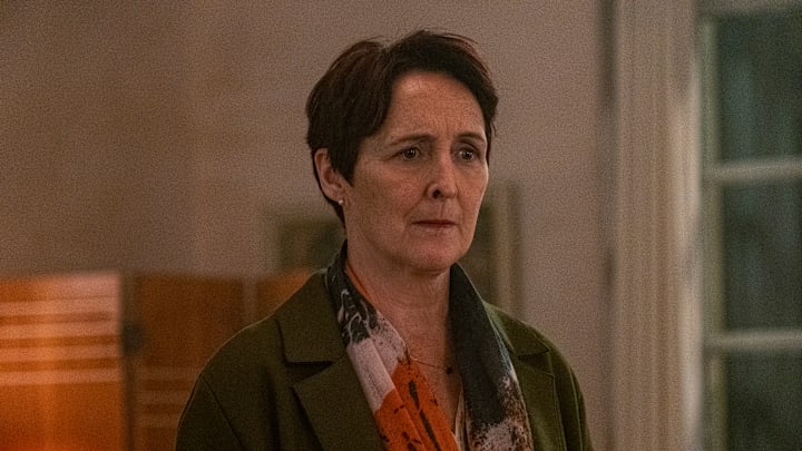 Fiona Shaw as Carolyn Martens - Killing Eve _ Season 3, Episode 8 - Photo Credit: Laura Radford/BBCAmerica/Sid Gentle