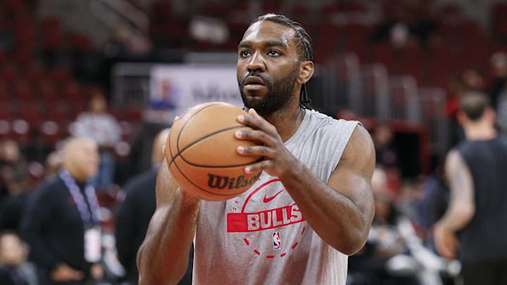 Feb 19, 2026; Chicago, Illinois, USA; Chicago Bulls forward Patrick Williams (44) warms up before an NBA game against the Toronto Raptors at United Center. Mandatory Credit: Kamil Krzaczynski-Imagn Images Feb 19, 2026; Chicago, Illinois, USA; Chicago Bulls forward Patrick Williams (44) warms up before an NBA game against the Toronto Raptors at United Center. Mandatory Credit: Kamil Krzaczynski-Imagn Images