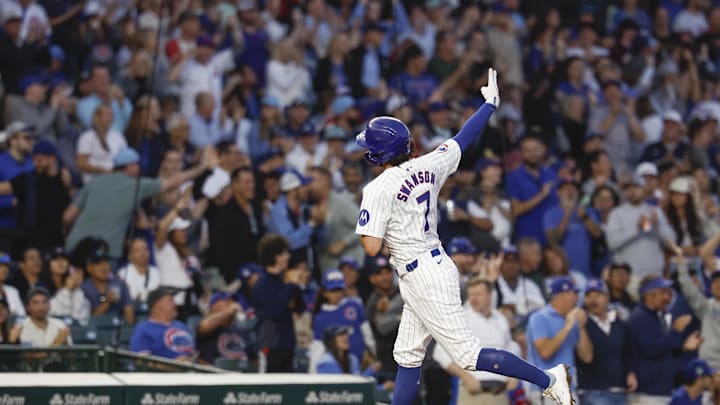 Dansby Swanson has been a big part of the Cubs revitalized offense to put them in a position for playoff push in September.