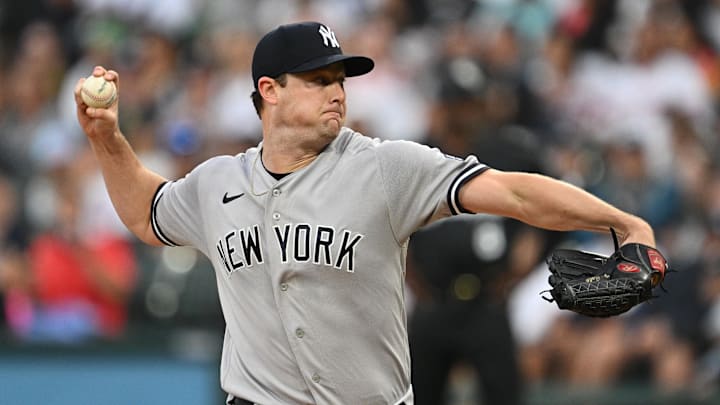 New York Yankees pitcher Gerrit Cole.