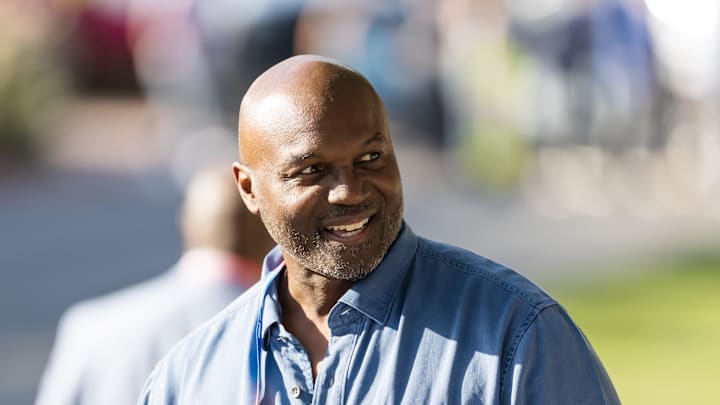 Mar 30, 2026; Phoenix, AZ, USA; Tampa Bay Buccaneers head coach Todd Bowles during the 2026 NFL Annual League Meeting at the Arizona Biltmore. Mandatory Credit: Mark J. Rebilas-Imagn Images
