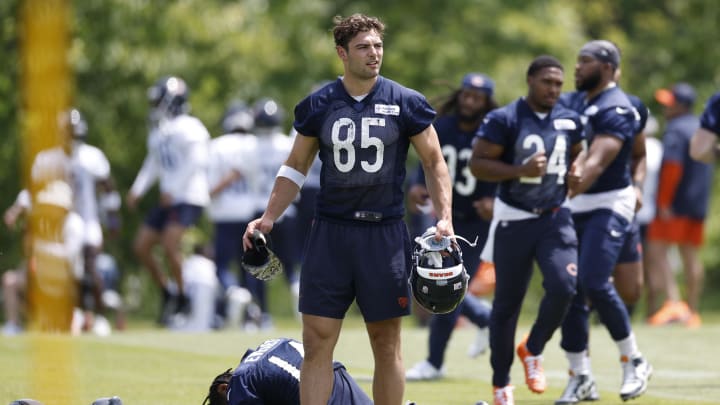 Cole Kmet's role in the offense has yet to be determined but PFF thinks it's reduced based on one preseason game. Cole Kmet's role in the offense has yet to be determined but PFF thinks it's reduced based on one preseason game.