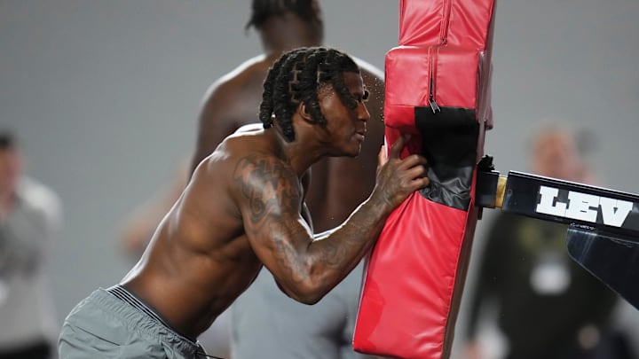 Ohio State Buckeyes linebacker Arvell Reese. Ohio State Buckeyes linebacker Arvell Reese.