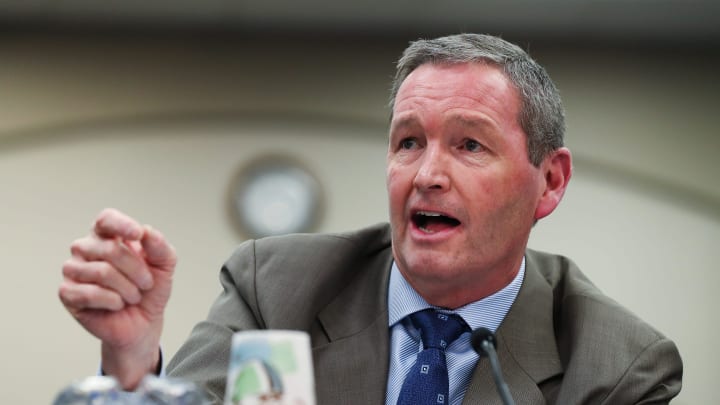 UK Athletic Director Mitch Barnhart addressed the Kentucky Senate Standing Committee on Education as UK Athletic Director Mitch Barnhart addressed the Kentucky Senate Standing Committee on Education as