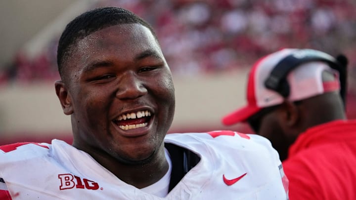Sep 2, 2023; Bloomington, Indiana, USA; Ohio State Buckeyes defensive tackle Michael Hall Jr. (51) Sep 2, 2023; Bloomington, Indiana, USA; Ohio State Buckeyes defensive tackle Michael Hall Jr. (51)
