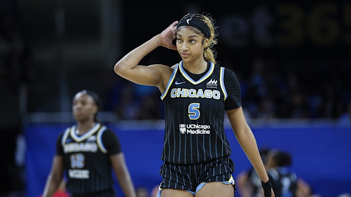 Chicago Sky forward Angel Reese.