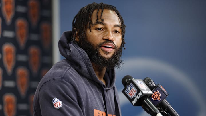 Chicago Bears running back D'Andre Swift.