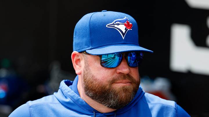 Toronto Blue Jays manager John Schneider Toronto Blue Jays manager John Schneider