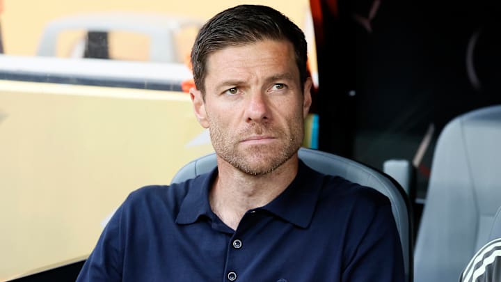 Xabi Alonso was due to face reporters at a press conference.
