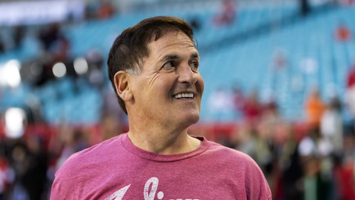 Mark Cuban was among the thousands of Indiana fans elated by their team’s victory over Miami in the national championship.