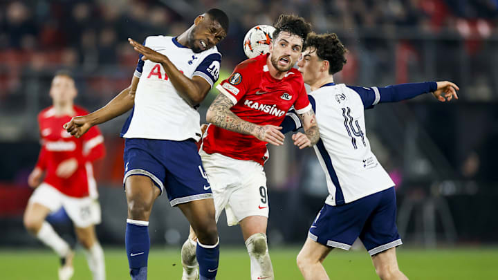 UEFA Europa League 2024/25 Round of 16 Second LegAZ Alkmaar v Tottenham Hotspur FC