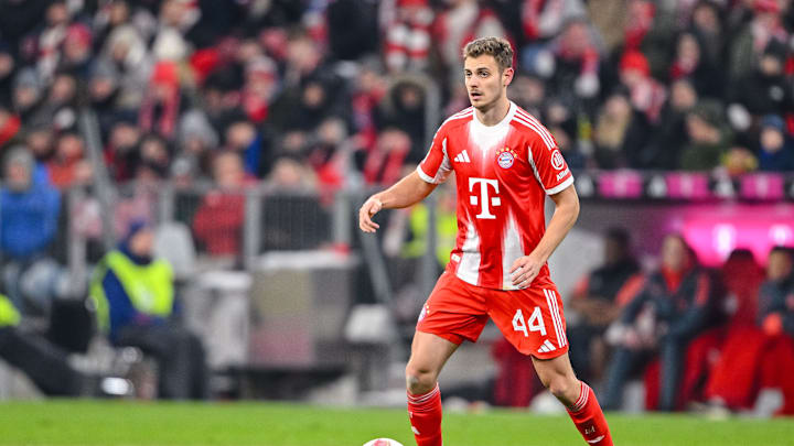 Josip Stanisic suffered an ankle injury during Bayern Munich 8-1 win against Wolfsburg.