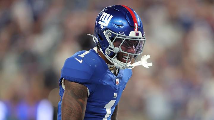 New York Giants wide receiver Malik Nabers