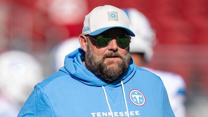 August 13, 2026; Santa Clara, California, USA; Tennessee Titans offensive coordinator Brian Daboll before the game against the San Francisco 49ers at Levi's Stadium. Mandatory Credit: Kyle Terada-Imagn Images August 13, 2026; Santa Clara, California, USA; Tennessee Titans offensive coordinator Brian Daboll before the game against the San Francisco 49ers at Levi's Stadium. Mandatory Credit: Kyle Terada-Imagn Images