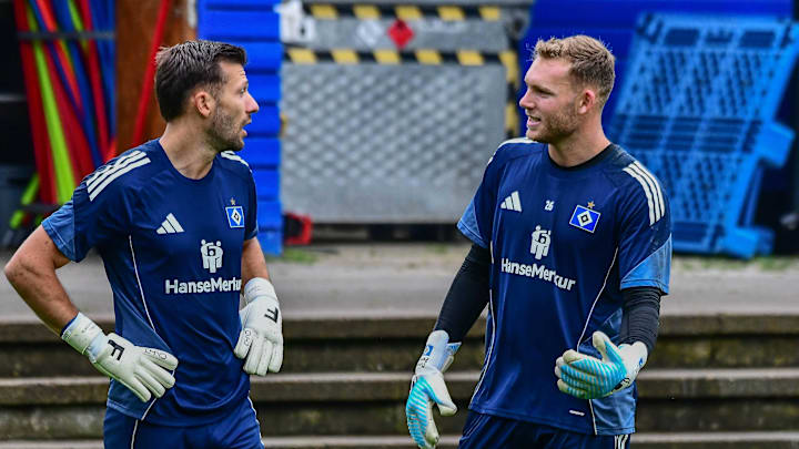 Daniel Heuer Fernandes oder Daniel Peretz: Wer wird die Nr. 1 beim HSV? Daniel Heuer Fernandes oder Daniel Peretz: Wer wird die Nr. 1 beim HSV?