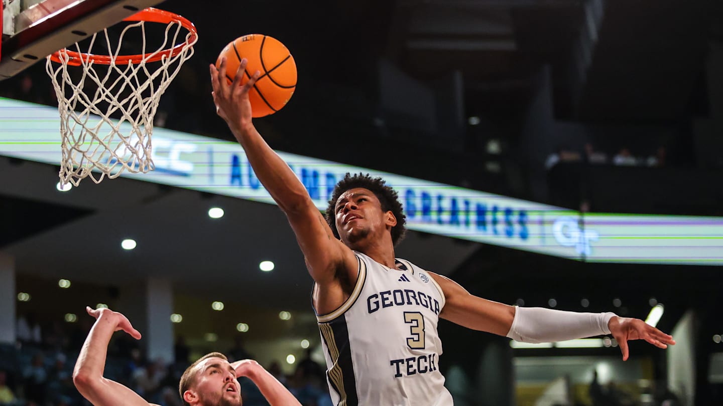 Report: Georgia Tech Guard Jaeden Mustaf Plans to Enter The Transfer Portal