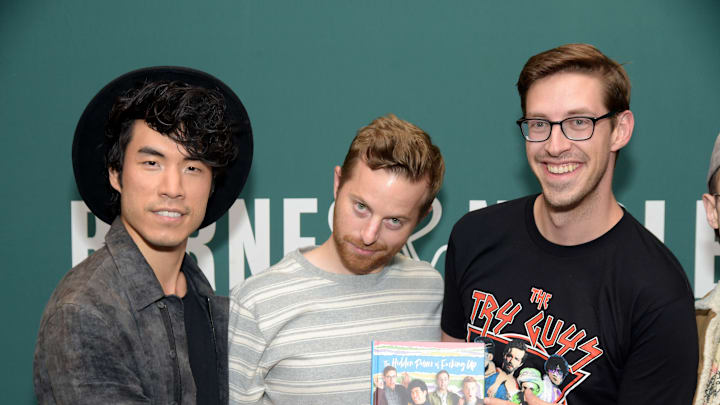 The Try Guys Celebrate Their New Book "The Hidden Power Of F*cking Up"
