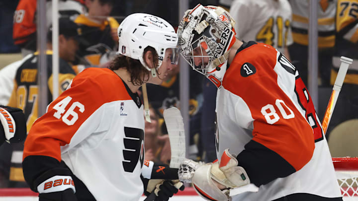 Trevor Zegras and the Flyers are road underdogs in Pittsburgh.