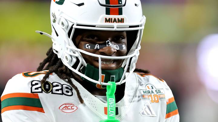 Miami Hurricanes receiver Malachi Toney