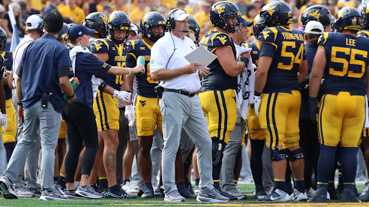 West Virginia University head coach Rich Rodriguez
